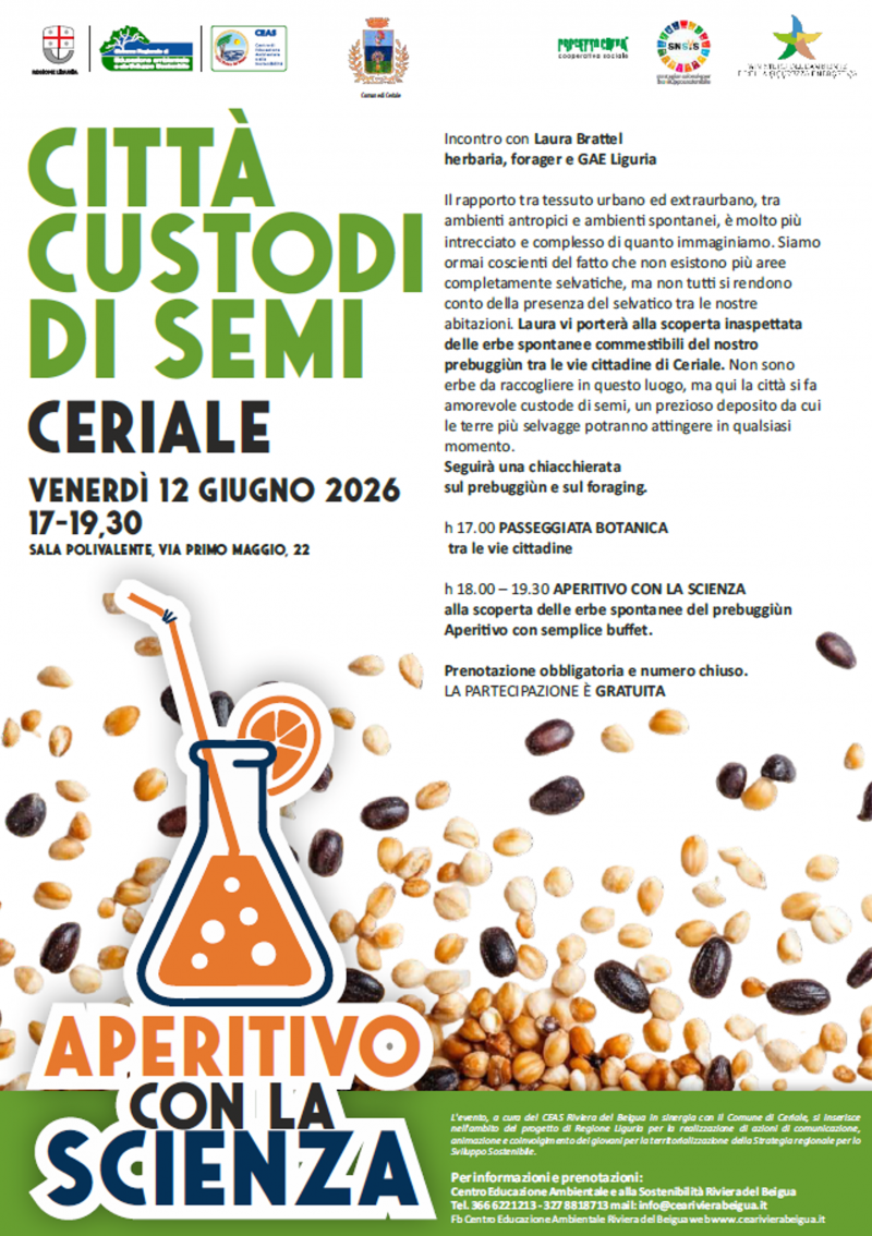 città custodi di semi aperitivo ceriale